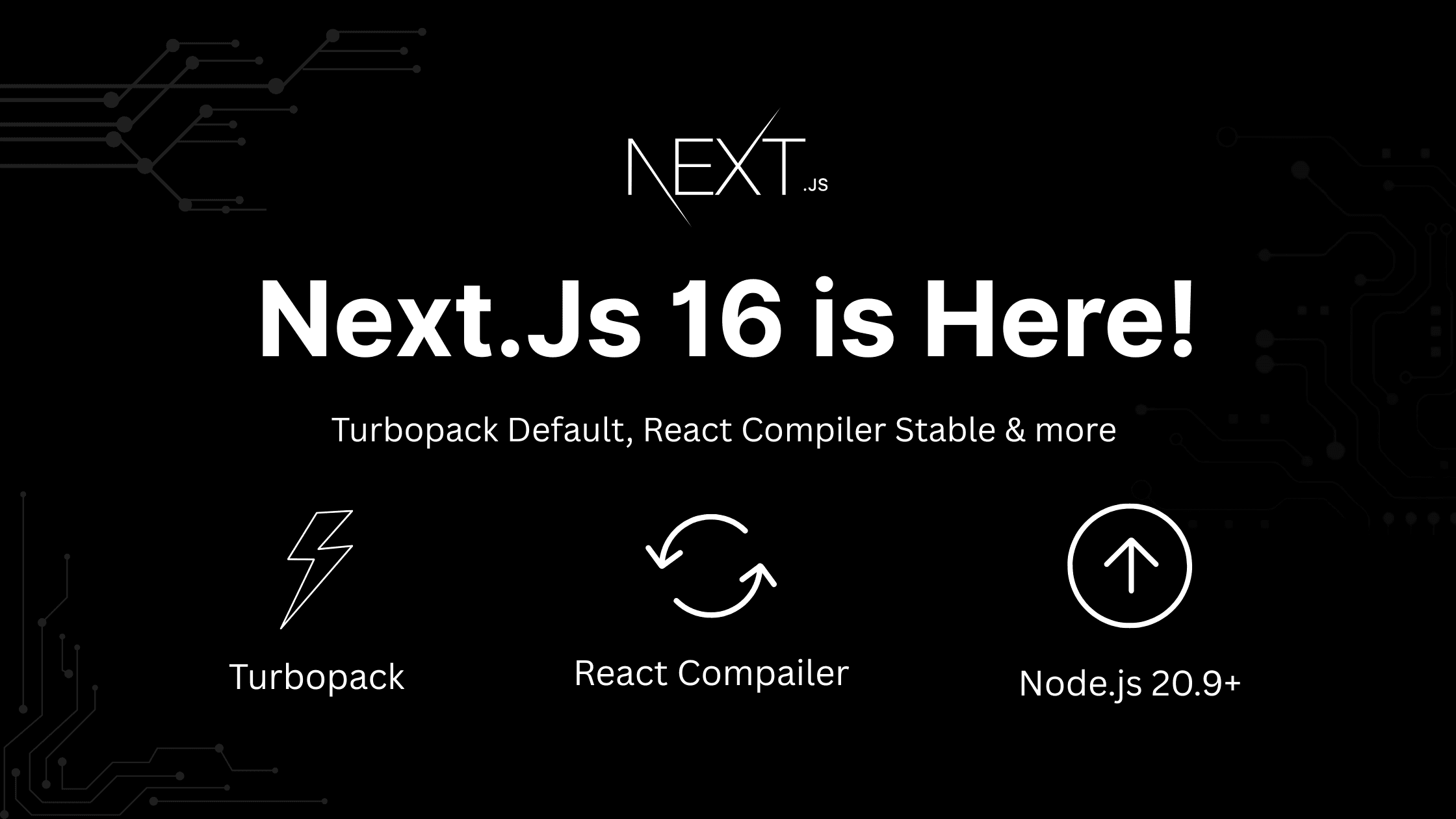 Next.js 16: What's New? Turbopack, React Compiler & Key Features